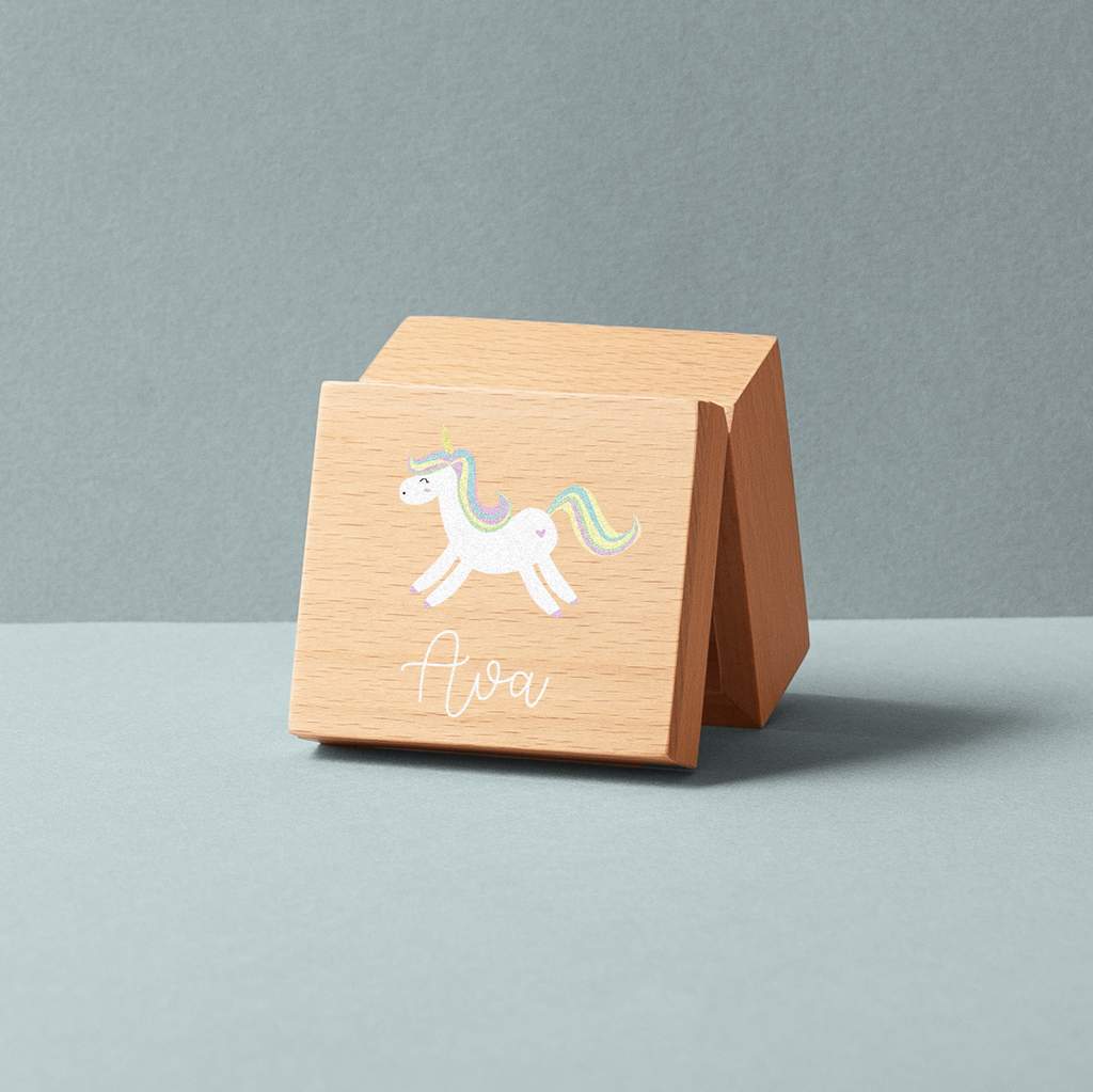 Unicorn music box